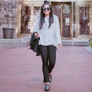 ATHLETA Stellar Crop Travel Pant Tights Black MM10